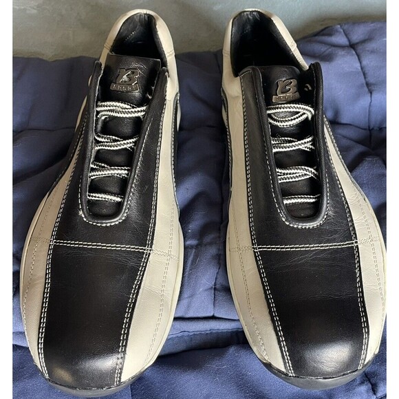 MEN’S BUFFALINO SPORT CASUAL SNEAKERS LEATHER SIZE 10 - Picture 4 of 8